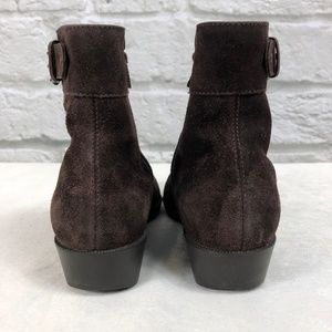 cole haan nike air boots brown